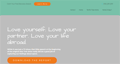 Desktop Screenshot of heartsathomeabroad.com